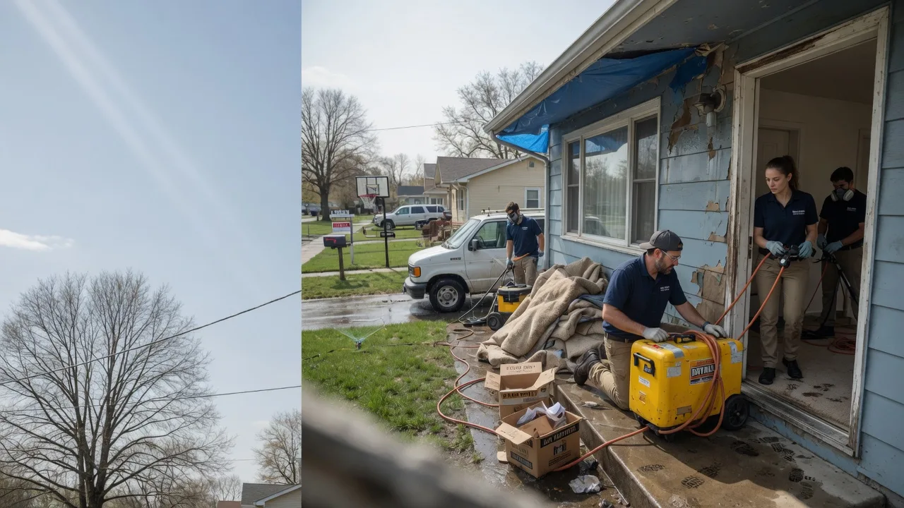 Basement Flood Cleanup in State Farm, VA near me
